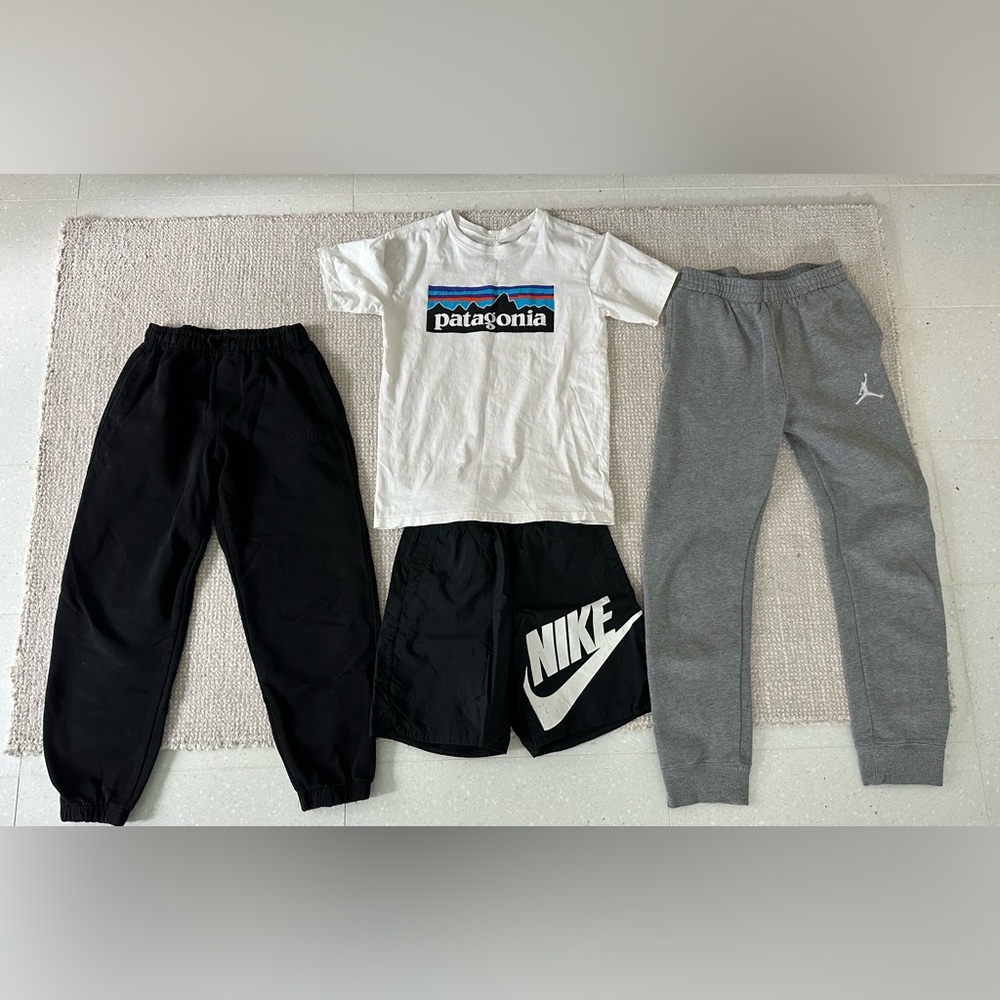 Nike / Patagonia / Zara Boys Sweatpants, Shorts & T-shirt Bundle - Size 12